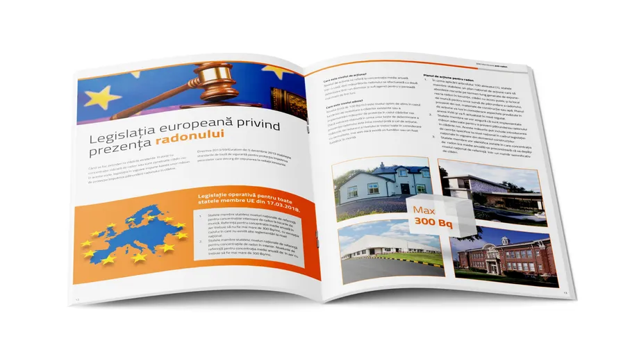 Legislația europeană privind prezenta radonului 