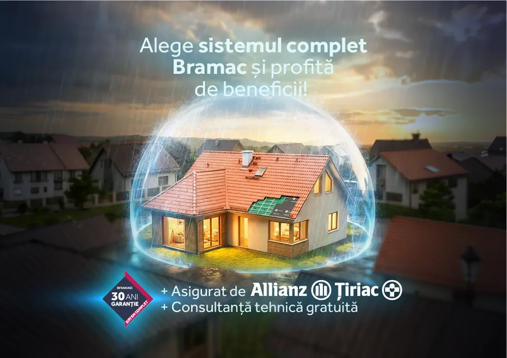 Acoperis Bramac protejat de intemperii