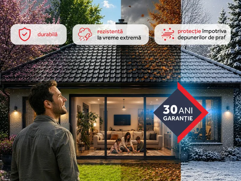 Acoperis Bramac ce prezinta suprafata Protector 